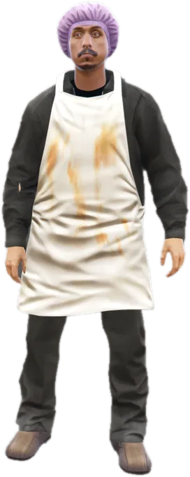 Transparent PNG of the GTA V ped mp_m_cocaine_01