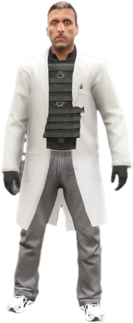 Transparent PNG of the GTA V ped mp_m_weapwork_01
