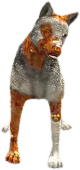 Transparent PNG of the GTA V ped nw_infectedhusky