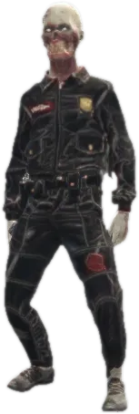 Transparent PNG of the GTA V ped nw_sheriffzombie2