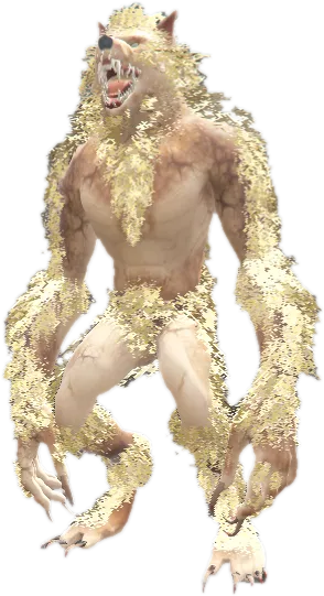 Transparent PNG of the GTA V ped nw_werewolf