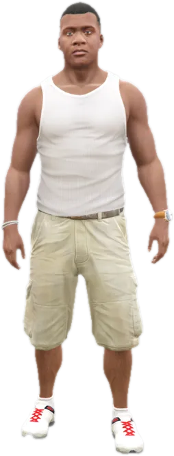 Transparent PNG of the GTA V ped player_one