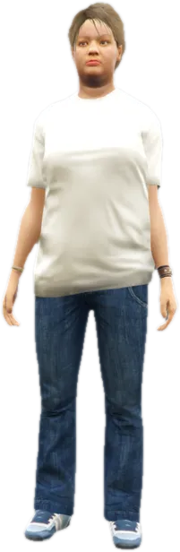 Transparent PNG of the GTA V ped s_f_y_sweatshop_01