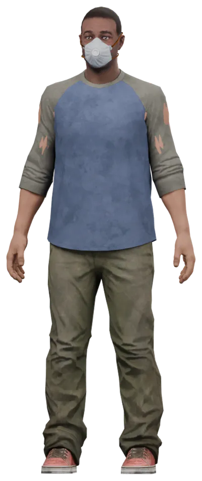 Transparent PNG of the GTA V ped s_m_m_drugprocess_01