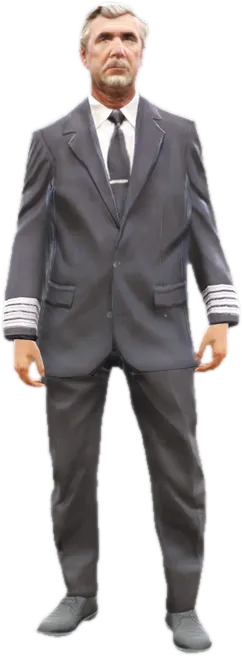 Transparent PNG of the GTA V ped s_m_m_pilot_01