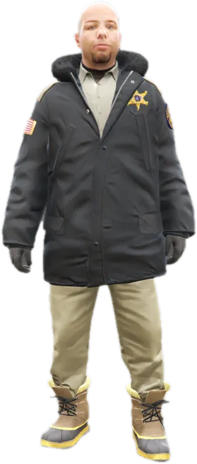 Transparent PNG of the GTA V ped s_m_m_snowcop_01