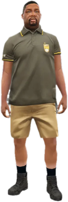 Transparent PNG of the GTA V ped s_m_m_ups_02