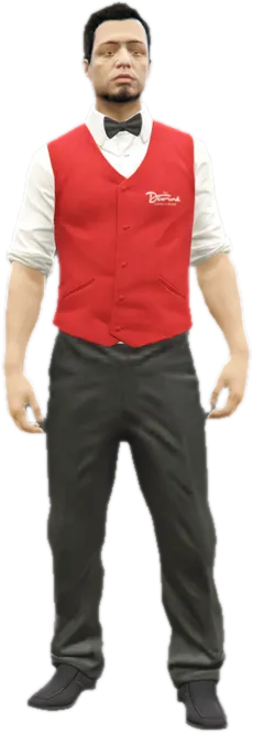 Transparent PNG of the GTA V ped s_m_y_casino_01