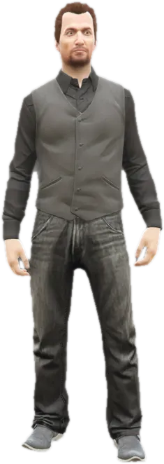 Transparent PNG of the GTA V ped s_m_y_westsec_01