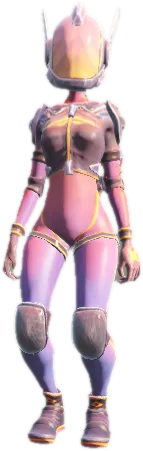 Transparent PNG of the GTA V ped sci_fi_costume