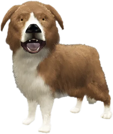 Transparent PNG of the GTA V ped sky_gta_shepherd_puppy_3