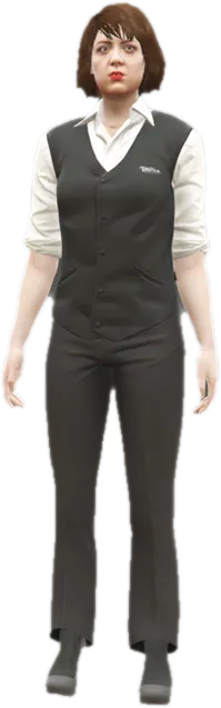 Transparent PNG of the GTA V ped u_f_m_casinocash_01