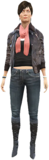 Transparent PNG of the GTA V ped u_f_m_miranda