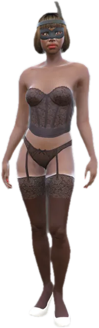 Transparent PNG of the GTA V ped u_f_y_danceburl_01