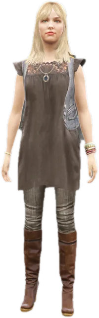 Transparent PNG of the GTA V ped u_f_y_hotposh_01