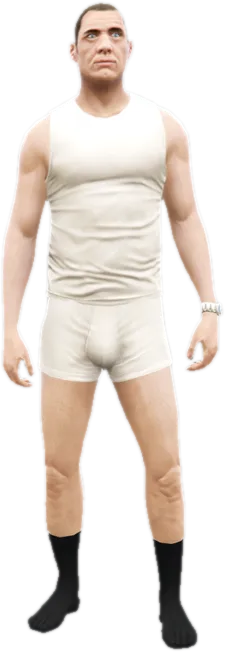 Transparent PNG of the GTA V ped u_m_m_spyactor