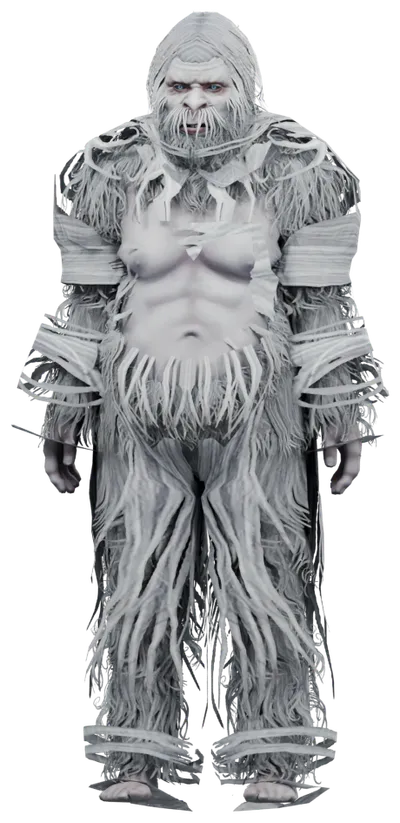 Transparent PNG of the GTA V ped u_m_m_yeti