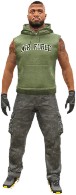 Transparent PNG of the GTA V ped u_m_y_smugmech_01