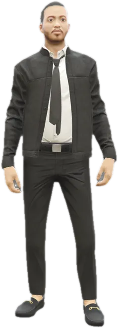 Transparent PNG of the GTA V ped u_m_y_ushi