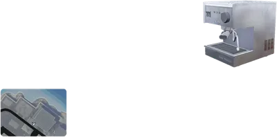 Transparent PNG of the GTA V prop apa_mp_h_acc_coffeemachine_01