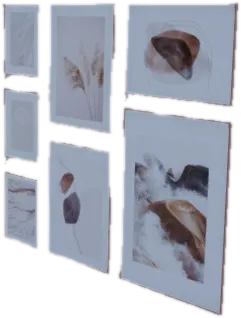 Transparent PNG of the GTA V prop ate_lounge1_deco_frame_d