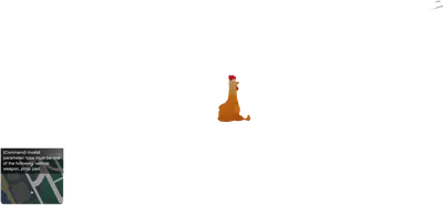 Transparent PNG of the GTA V prop ate_rooster