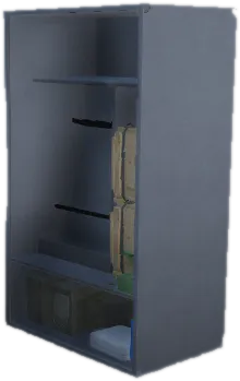 Transparent PNG of the GTA V prop bkr_prop_gunlocker_01a