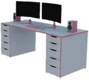 Transparent PNG of the GTA V prop ks_gaming_desk03