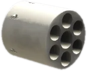 Transparent PNG of the GTA V prop markomods-revolver-cylinder3