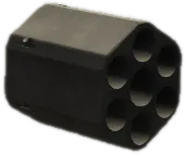 Transparent PNG of the GTA V prop markomods-revolver2-cylinder2