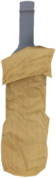Transparent PNG of the GTA V prop p_cs_bottle_01