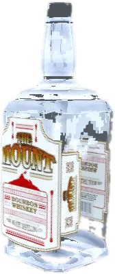 Transparent PNG of the GTA V prop p_whiskey_notop_empty