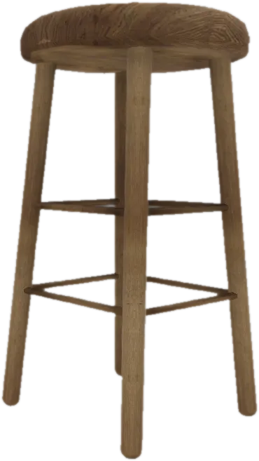 Transparent PNG of the GTA V prop prop_bar_stool_01