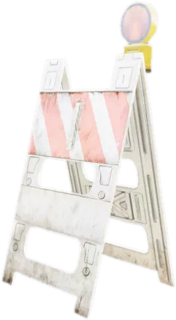 Transparent PNG of the GTA V prop prop_barrier_work01b