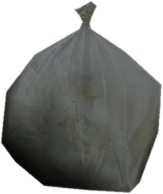 Transparent PNG of the GTA V prop prop_cs_street_binbag_01
