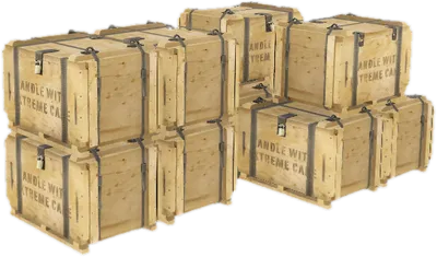 Transparent PNG of the GTA V prop prop_drop_crate_01_set
