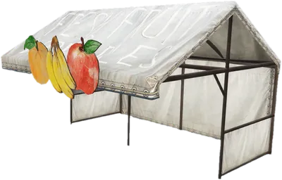 Transparent PNG of the GTA V prop prop_fruitstand_b_nite