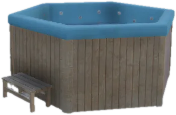 Transparent PNG of the GTA V prop prop_hottub2