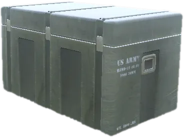 Transparent PNG of the GTA V prop prop_mil_crate_01