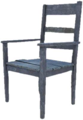 Transparent PNG of the GTA V prop prop_old_wood_chair