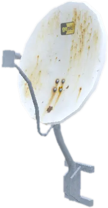 Transparent PNG of the GTA V prop prop_satdish_3_c