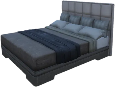 Transparent PNG of the GTA V prop sf_mp_h_yacht_bed_01