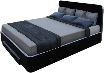 Transparent PNG of the GTA V prop sf_mp_h_yacht_bed_02