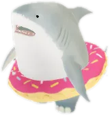 Transparent PNG of the GTA V prop shark_boi