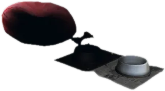 Transparent PNG of the GTA V prop v_24_lngb_mesh_chopbed