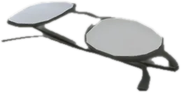 Transparent PNG of the GTA V prop v_ret_ps_shades02_white