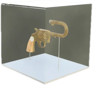 Transparent PNG of the GTA V prop vw_prop_casino_art_gun_01a