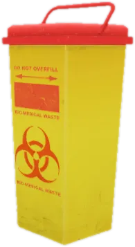 Transparent PNG of the GTA V prop xm3_prop_xm3_med_wastebin_01a