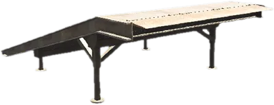 Transparent PNG of the GTA V prop xs_prop_arena_pipe_ramp_01a