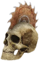 Transparent PNG of the GTA V prop xs_prop_trinket_skull_01a